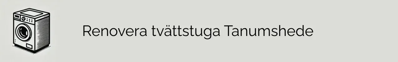 Renovera tvättstuga Tanumshede